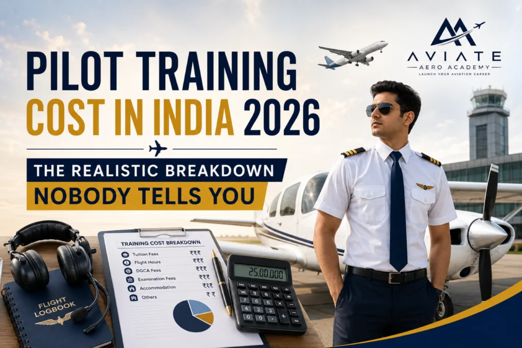 Pilot Training Cost India 2026 — Realistic Full Breakdown