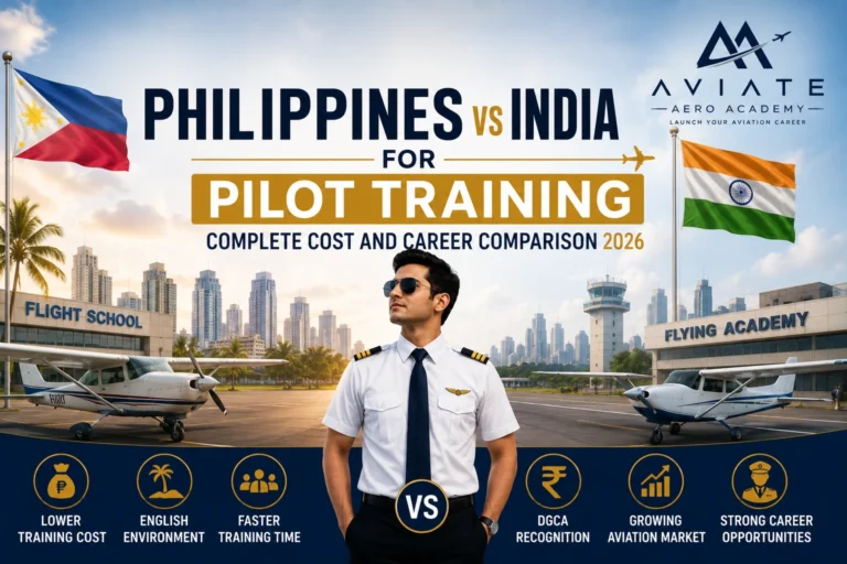 Philippines vs India for Pilot Training — Complete Cost and Career Comparison 2026