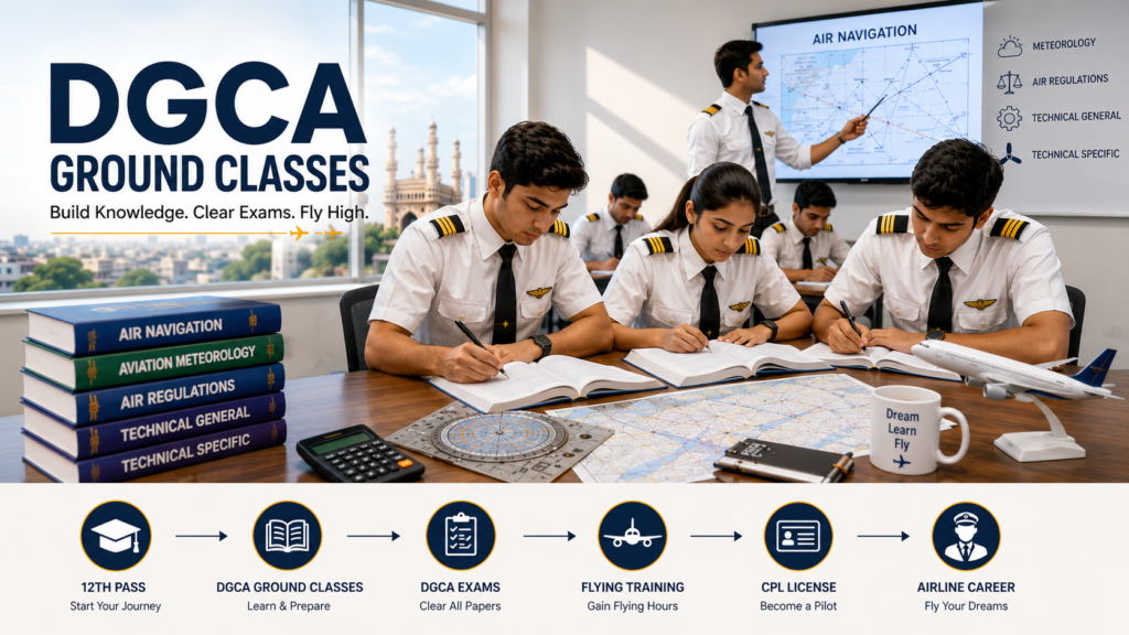 DGCA ground clases step by step