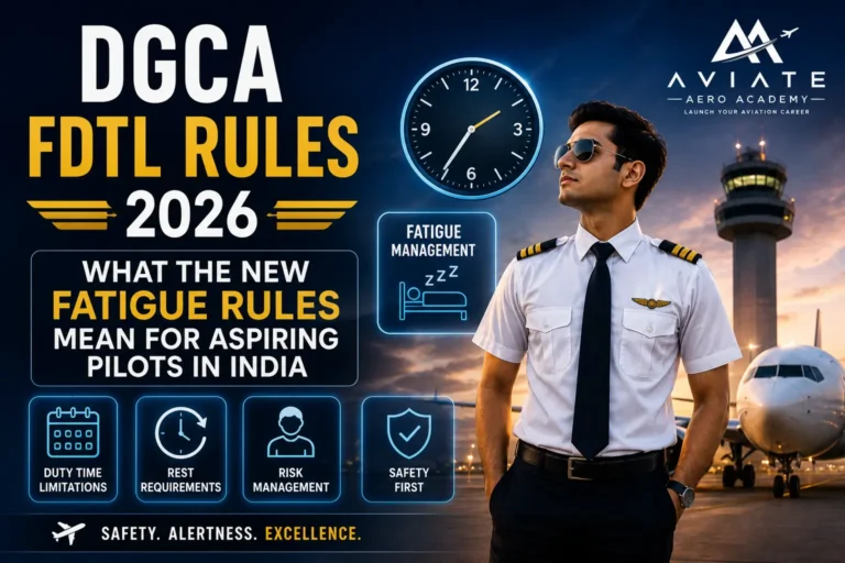 DGCA FDTL Rules 2026 — What the New Fatigue Rules Mean for Aspiring Pilots in India